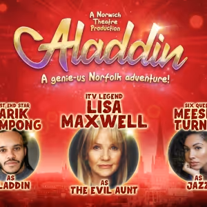 Norwich Theatre ALADDIN Panto Cast Revealed