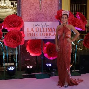Laura Gallego ha presentado hoy su espectáculo LA ÚLTIMA FOLCLÓRICA
