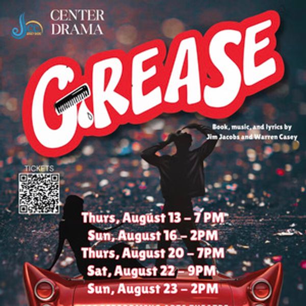 GREASE to be Presented at Center Drama Community Theater Photo