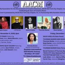 AACM New York City Chapter to Celebrate 61 Years of Creative Music With Concerts at…