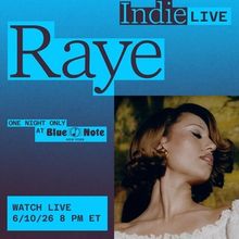 RAYE to Perform at New York’s Blue Note for Billboard Indie Live Event