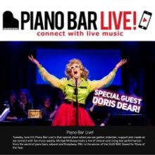 Doris Dear Joins PIANO BAR LIVE! CELEBRATING THE ART OF DRAG