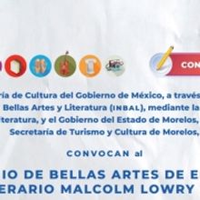 Lanzan Convocatoria Para El Premio Bellas Artes De Ensayo Literario Malcolm Lowry 202