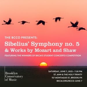The Brooklyn Conservatory Community Orchestra Presents Sibelius, Mozart, Shaw and…