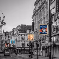 Photo Flash: Shining a Light on the Dark Theatres of the West End