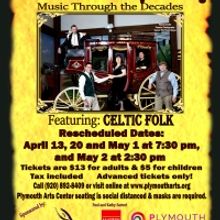 Plymouth Arts Center Presents Rescheduled SENTIMENTAL JOURNEY IN SONG Concert