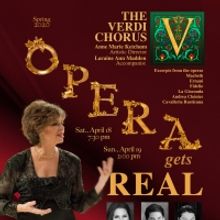 The Verdi Chorus to Present Spring 2020 Concert OPERA GETS REAL