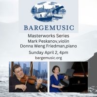 Masterworks Series to be Presented At Bargemusic, New York City's Floating Concert…