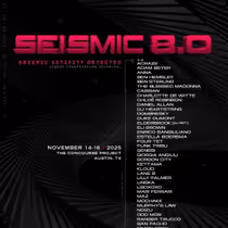 SEISMIC DANCE EVENT 8.0 Reveals Phase Two Lineup Ahead of November Festival