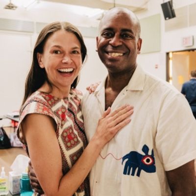 Photo: Sutton Foster &amp; Daniel Breaker Reunite in ONCE UPON A MATTRESS Rehearsals