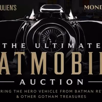 BATMAN RETURNS Hero Vehicle to Go to Auction at Julien's