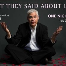 Steve Budd Returns in WHAT THEY SAID ABOUT LOVE