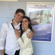 Mariah Tobin & Dakota Heer of BAREFOOT IN THE PARK at Camarillo Skyway Playhouse