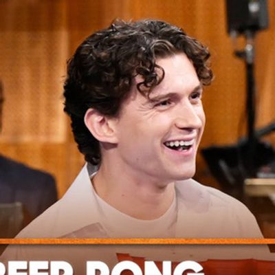 Tom Holland Plays Cyclops Beer Pong on THE TONIGHT SHOW STARRING JIMMY FALLON