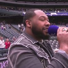 Video: MJ's Devin Bowles Sings National Anthem At Colorado Rockies Game