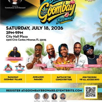 BAHAMAS GOOMBAY BROWARD to Bring Bahamian Culture and Music to Miramar