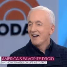 VIDEO: Anthony Daniels Talks About Life As C-3P0 on TODAY SHOW