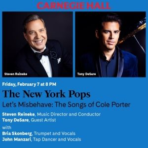 Contest: Win Two Tickets to See The New York Pops Perform Cole Porter at Carnegie Hall
