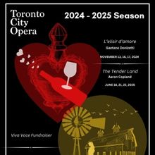 Toronto City Opera Unveils 2024-25 Season with Mainstage Productions and Community Ev