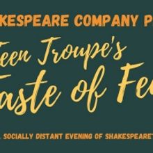 Elm Shakespeare Company Presents TASTE OF FEAR