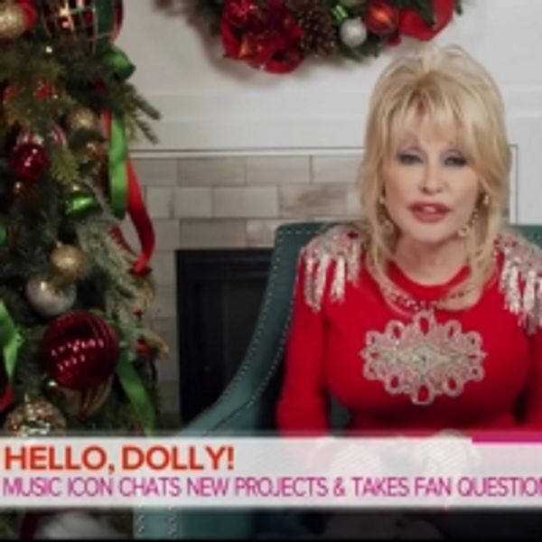 VIDEO: Dolly Parton Talks Holiday Projects & Answers Fan Questions on TODAY SHOW - Broadway Theater Video