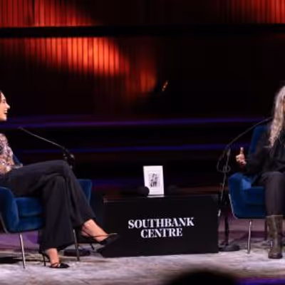 Dua Lipa Interviews Patti Smith at London Literature Festival