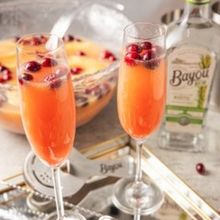 BAYOU RUM Easy and Pleasing Holiday Punch Cocktail