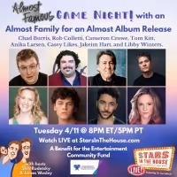 STARS IN THE HOUSE to Host Game Night With ALMOST FAMOUS Cast Members