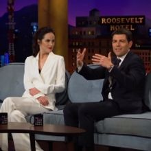 VIDEO: Watch Max Greenfield & Michelle Dockery on THE LATE LATE SHOW WITH JAMES CORDE
