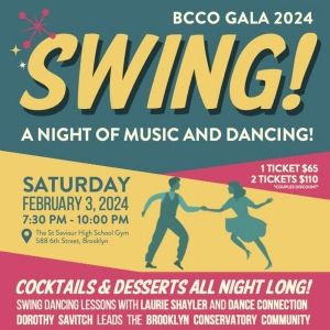 The Brooklyn Conservatory Community Orchestra to Present BCCO Gala: SWING!