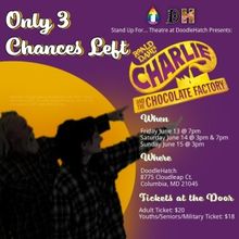 CHARLIE AND THE CHOCOLATE FACTORY A Small, Sweet Treat at DoodleHatch in Columbia