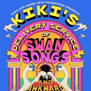 KIKI'S DELIVERY SERVICE OF SWAN SONGS AND AWKWARD HAND HOLDING Set for The Old Church