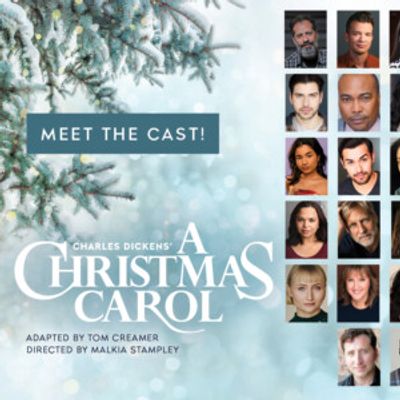 Cast Set for A CHRISTMAS CAROL at Goodman Theatre