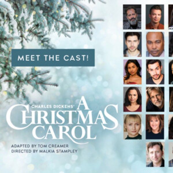 Cast Set for A CHRISTMAS CAROL at Goodman Theatre Photo