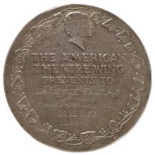 Nanette Fabray's 1949 Tony Award for Best Actress in a Musical for LOVE LIFE to be Au