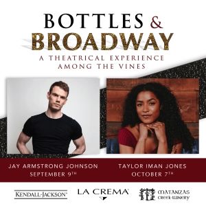 Broadway's Jay Armstrong Johnson and Taylor Iman Jones Perform at La Crema Winery…