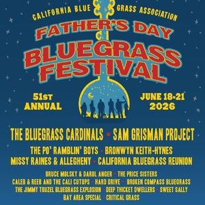 Father’s Day Festival 2026 Lineup Revealed: The Bluegrass Cardinals, Sam Grisman…