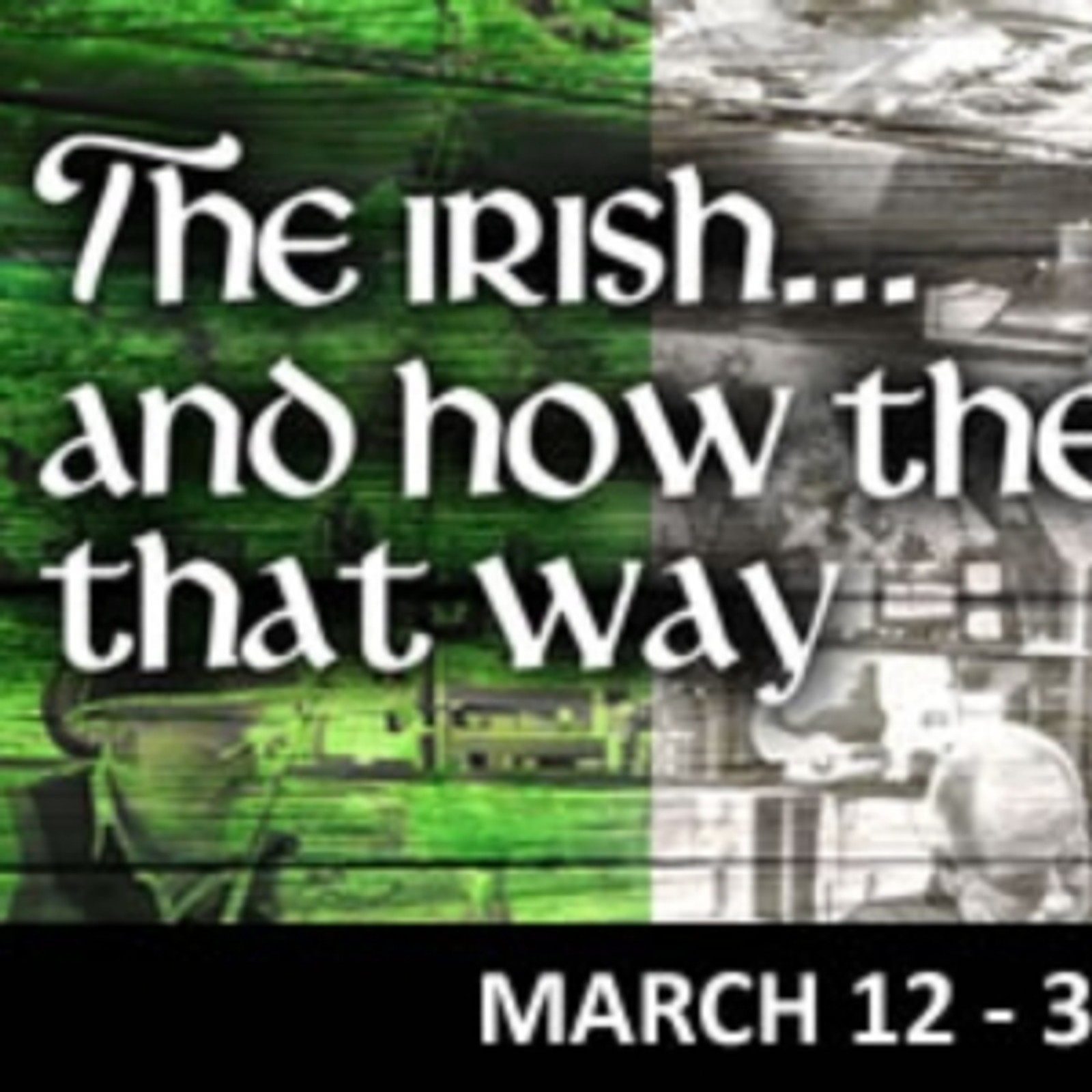 THE IRISH...AND HOW THEY GOT THAT WAY Begins At Playhouse On Park In March