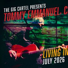 Australian Guitar Legend Tommy Emmanuel CGP Comes To Parr Hall