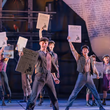 DISNEY’S NEWSIES at The Muny Thrills With Richard J. Hinds Explosive Choreography