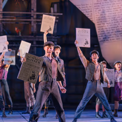 DISNEY’S NEWSIES at The Muny Thrills With Richard J. Hinds Explosive Choreography