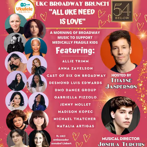 UKC BROADWAY BRUNCH: ALL UKE NEED Is Love Set For 54 Below In February