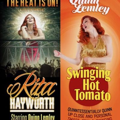 Quinn Lemley Will Return to Triad Theater With SWINGING HOT TOMATO and RITA HAYWORTH: THE HEAT IS ON!