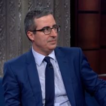 VIDEO: John Oliver Says His First Crush Was On Eyore on THE LATE SHOW WITH STEPHEN…