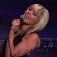 VIDEO: Miley Cyrus Performs 'It Should Have Been Me' to Pete Davidson on FALLON