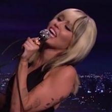 VIDEO: Miley Cyrus Performs 'It Should Have Been Me' to Pete Davidson on FALLON