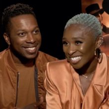 TV Exclusive: Cynthia Erivo & Leslie Odom Jr. Open Up About HARRIET, Coming Back to B