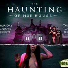 Rockwell Table And Stage With Cherry Poppins Present THE HAUNTING OF HOE HOUSE
