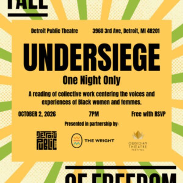 UNDERSIEGE to Present Black Women Voices at Detroit Public Theatre Photo