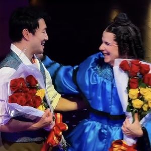 Video: John Cameron Mitchell & Simu Liu Take First Bows in OH, MARY!